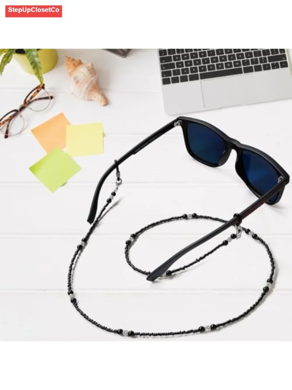 Beaded Glasses Chain Eyeglass Strap Sunglasses Necklace Holder